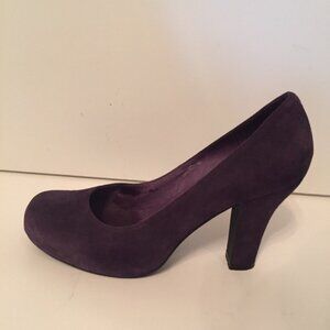 JEFFREY CAMPBELL SHOES HEELS PUMPS PURPLE SUEDE LEATHER